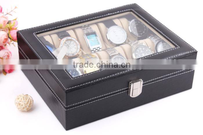 C35-1 ANPHY 10 pcs Square Watch Box High Grade Display Watches
