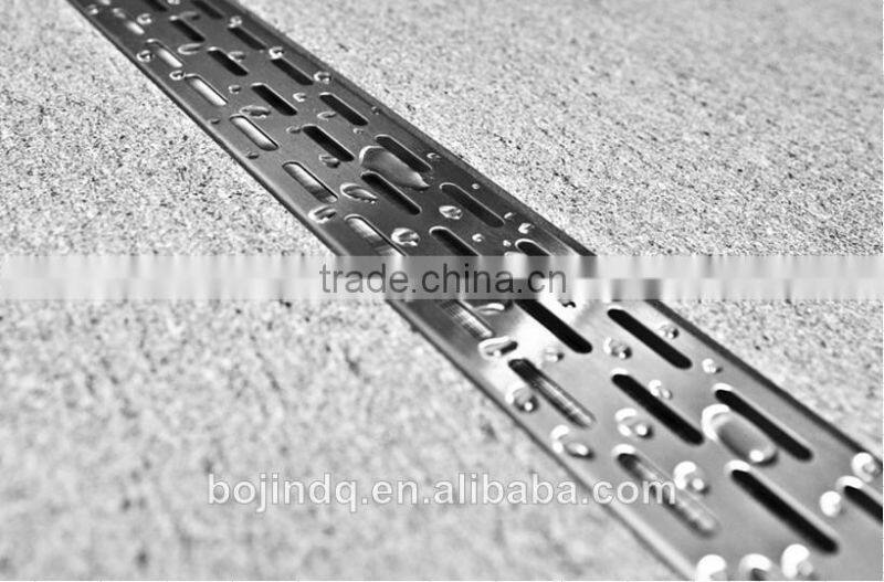 SUS 304 Linear shower drain cover, overflow vetical drain