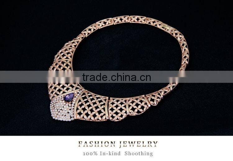 2016 New Exaggerate Vintage Geometric Suit Necklace Set Jewelry Set Whloesale