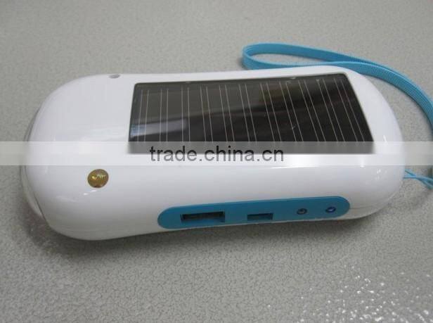 hottest solar flashlight radio power bank XH-SRM