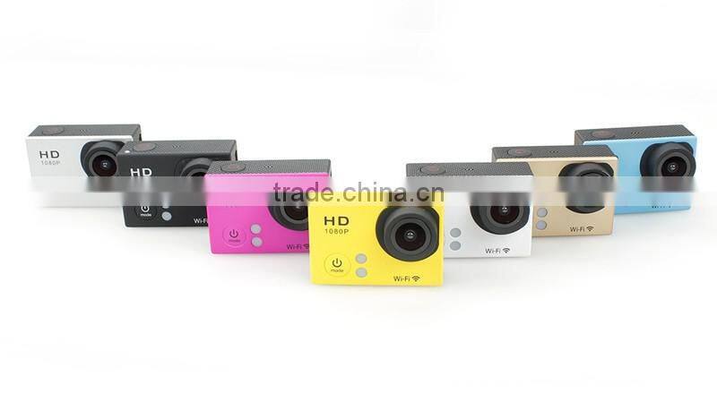 1080P Video WiFi Waterproof Sport Camera HD 170 wide-angle lens