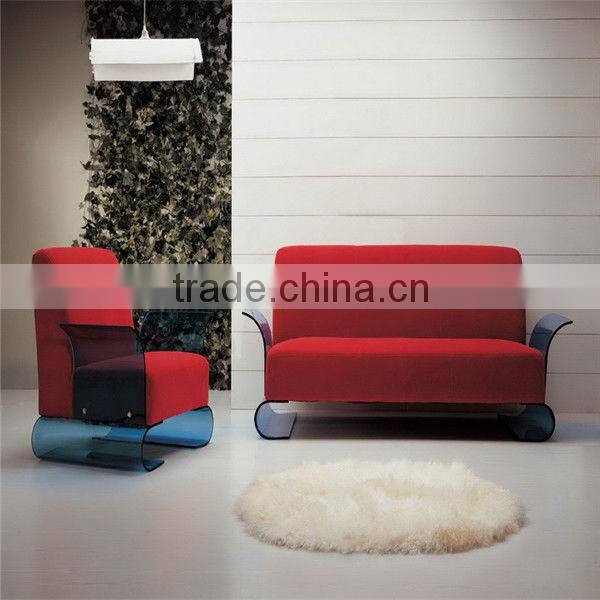 Plastic Acrylic Fluorescent Sofa