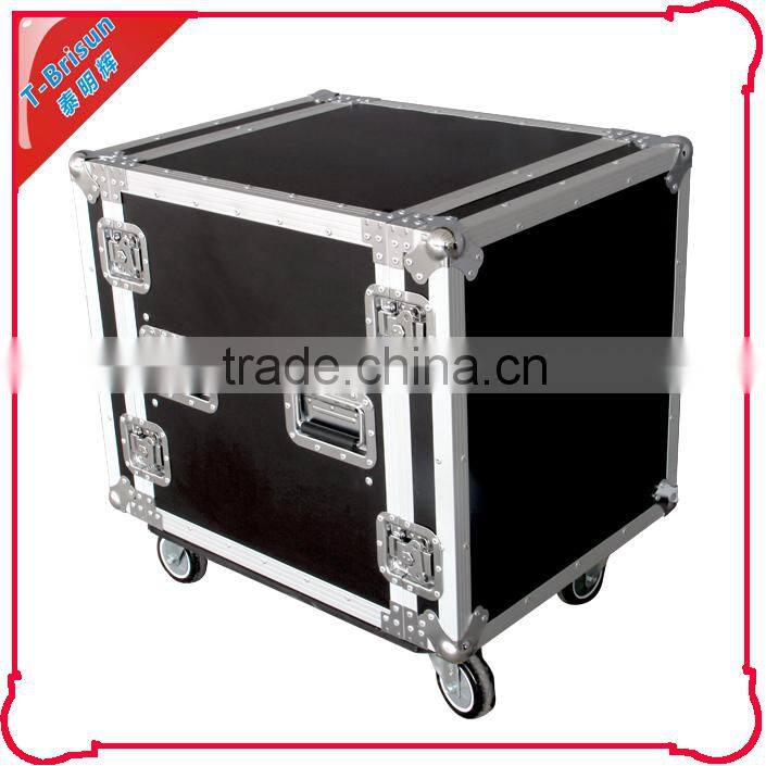 12U movable Rolling Head Case