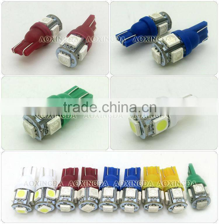 12V 194 LED bulb 5050 SMD 5 LEDS