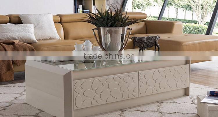 Black Color Europe Style Home Sofa Table