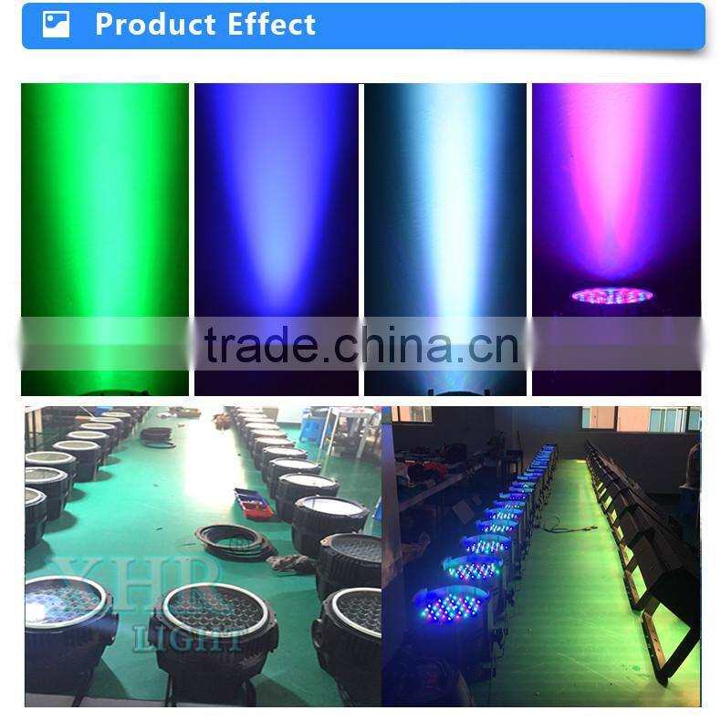 18pcs 15w RGBWA+UV 6in1 Wedding DJ Light Effect Light Par LED RGBWA Zoom