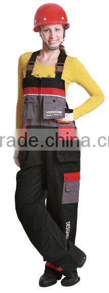 Flame resistant cotton fr protective clothing bib pants for promotion