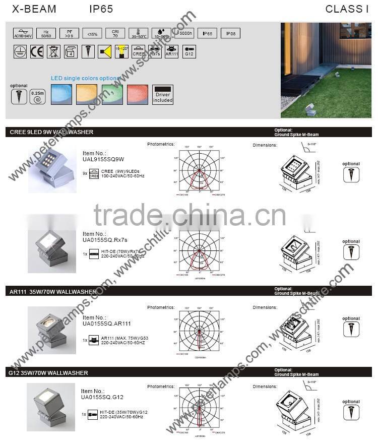 X-BEAM 35W 70W garden spot light