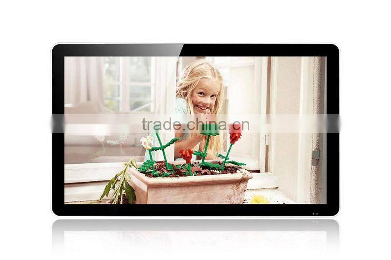 flintstone Ipad style 32" digital lcd android video player, time switch lcd advertising display