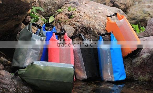 Sport rafting camping floating boating hiking PVC dry waterproof travel bag