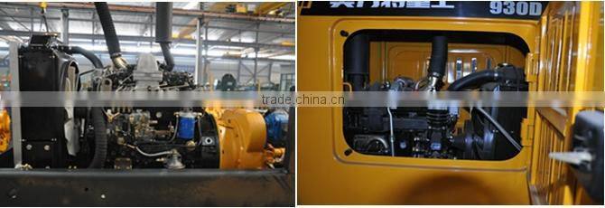 AOLITE Brand New 1.5 Ton CE Approved Wheel Loader with Joystick/Quick Hitch/Sweeper