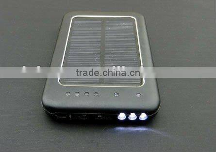 Portable universal solar power bank for mobile phone/iPhone/iPad