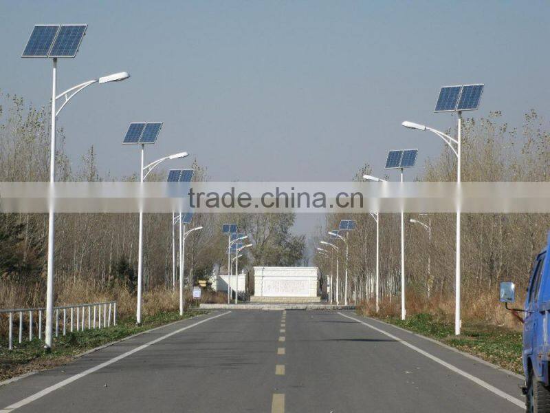 30w solar street light with 6m light pole, have CE ,TUV ,UL certificate , 2 years warranty