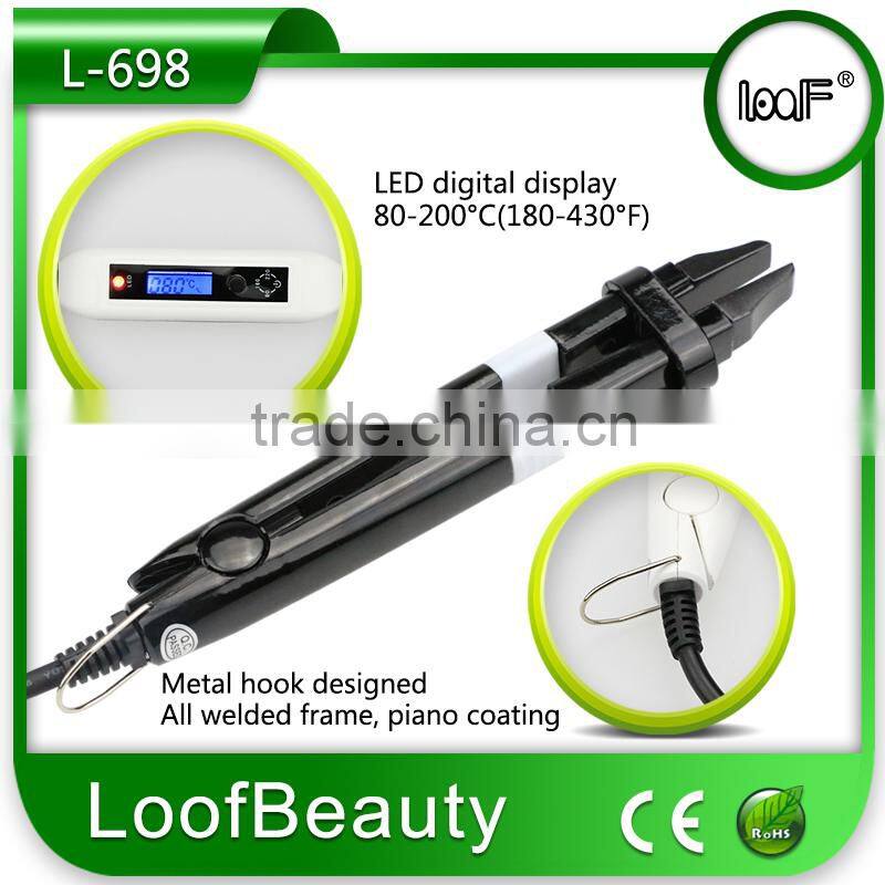 LOOF L-698 Professional mini hair connectors with LCD display