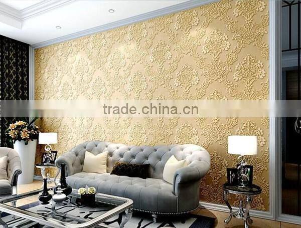 Pvc Wall board decorative 3d wallpapers for home decoration