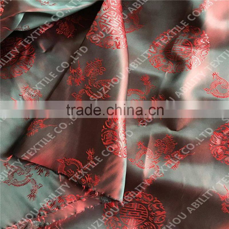 high quality polyester jacquard lining fabric for backpacks luggage/bags