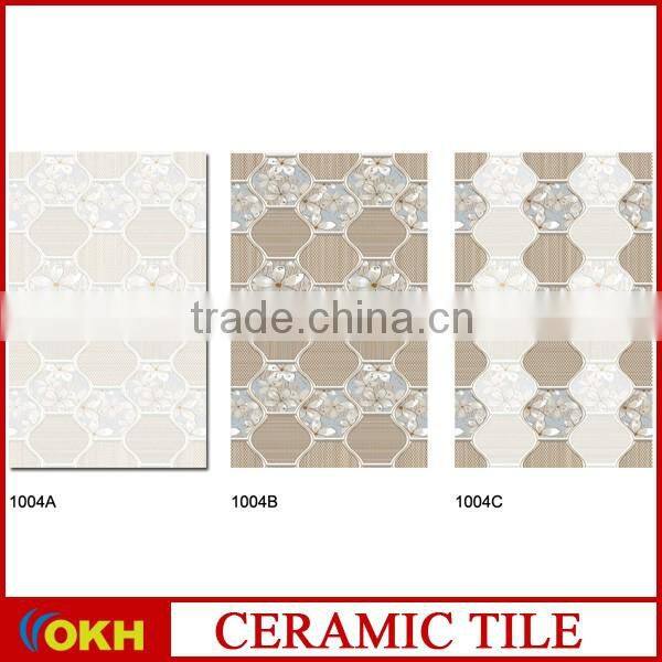 3D ink jet cheap ceramic wall tile for kitchen and bathroom 250x330mm #1004