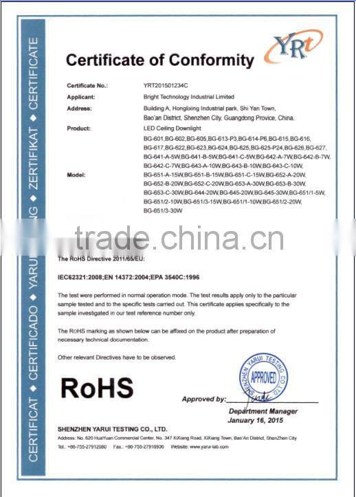 led surface mounted downlight