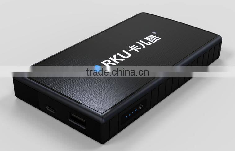 Carku slimmest 5000mah Epower52 jump starter 12v car jump starter