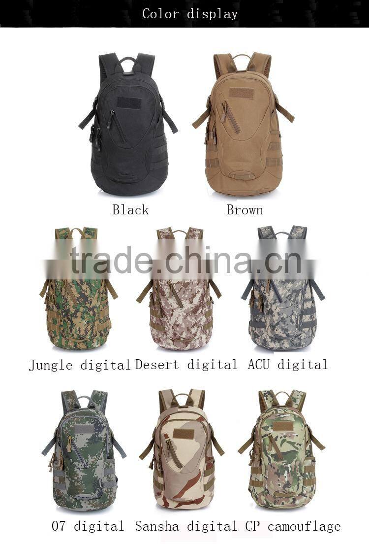 wholesale school bag Durable Waterproof Tactical Military Camouflage Backpack