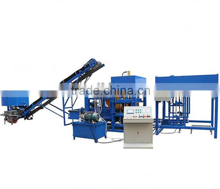 WANTE BRAND QT4-18latest product fully automatic and decorative concrete block making machine in india