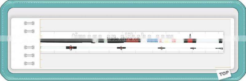 Chinese Manufacturer Fishing Tackle Blanks Wholesale Solid Fiberglass Fishing Rod