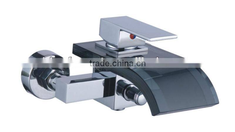 Wall Mounted Waterfall Bath Shower Faucet QH0822W
