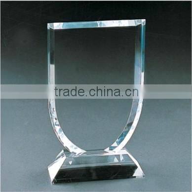 2015 new K9 clear glass trophy crystal blank
