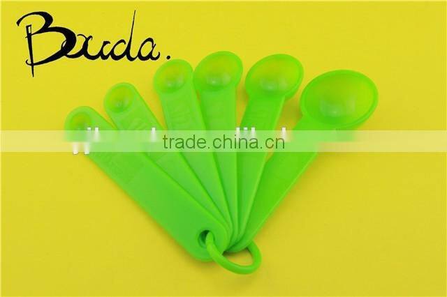 5pcs Colourful Measuring spoons set with different size BD-C7930