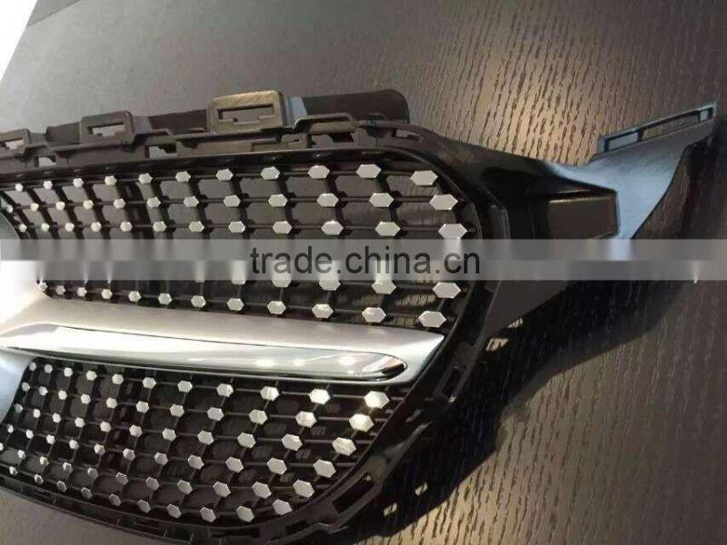 High quality C-class W205 2014~ON Full Star Grille for Mercedes