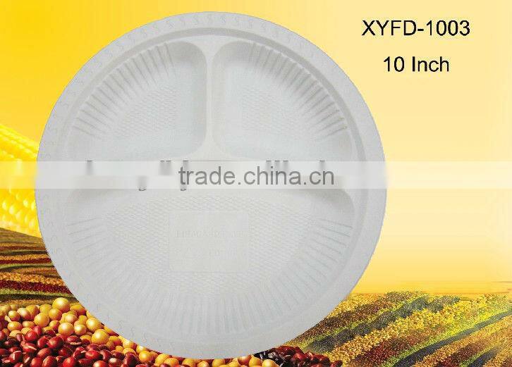 biodegradable disposable tableware eco-friendly plate