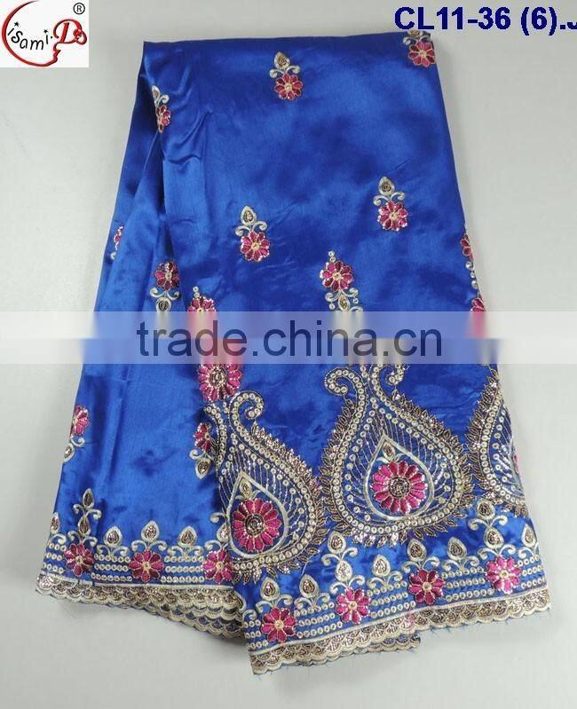 Chowleedee CL11-36 Wholesale good quality african george lace fabic for sale