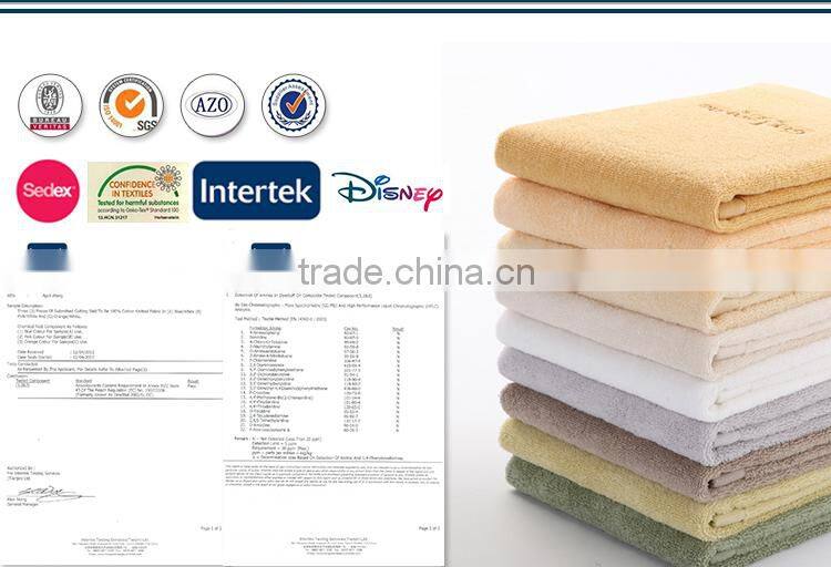 100%cotton jacquard black bath towel border