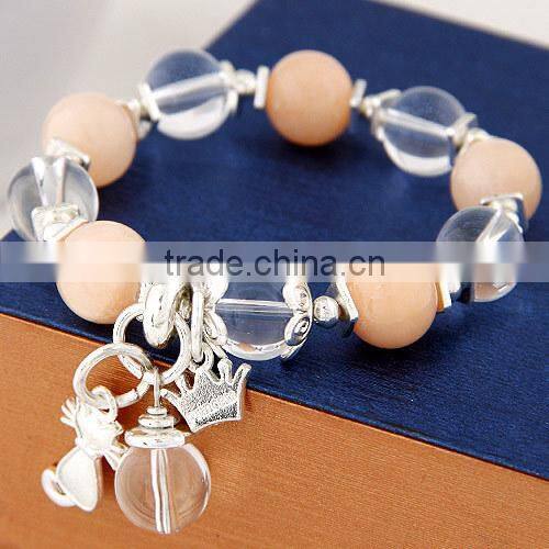 2015 fashion bracelet jewelry, bracelet for sale, crystal bead bracelet