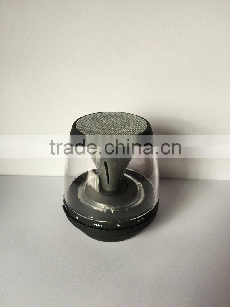 2016 new products in china pusle led light mini portable colorful wireless magic lamp speaker bluetooth for iphone 6