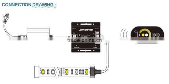 RF Color Temperature Adjustable Led Controller Thinker Lighting Electronic