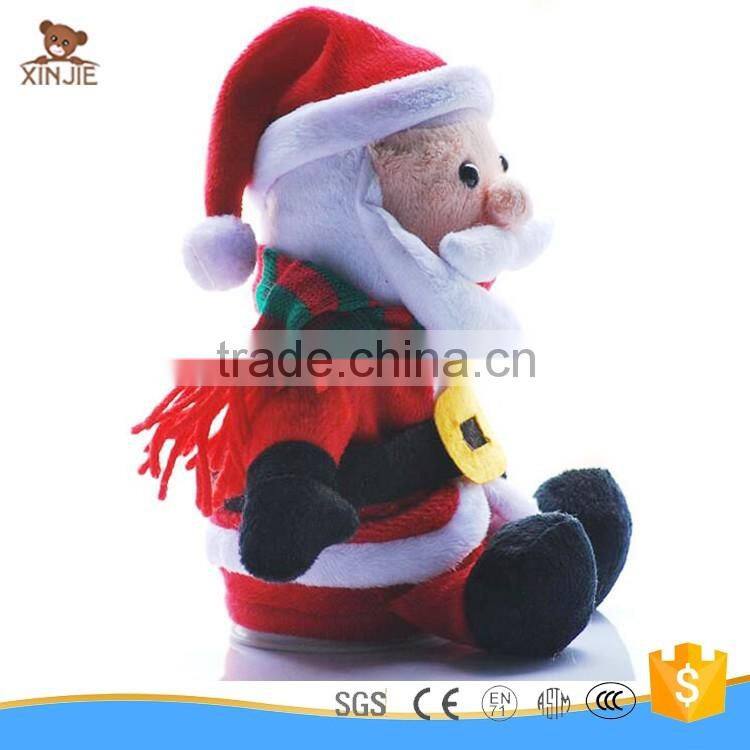 plush christmas Santa Claus plush toy
