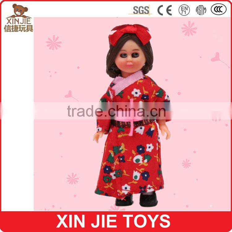 Japanese plastic girl doll