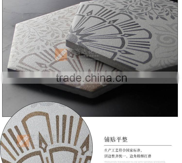100*200*175mm hexagon tile kitchen bathroom mosaic tile porcelain floor tile