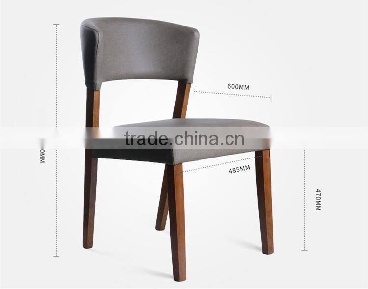 2016 New style simple solid wood Hot sell fashionable dining chair Item No.Y355