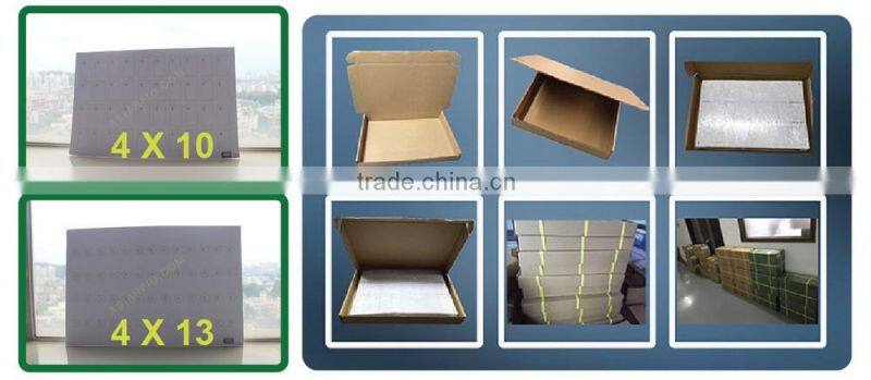 3x8 Layout PVC RFID Inlay Compatible 1K S50 Chip