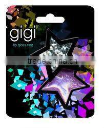 Die cut handle plastic packaging bags for shopping