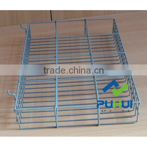 powder coating pegboard wire basket with trade assurance