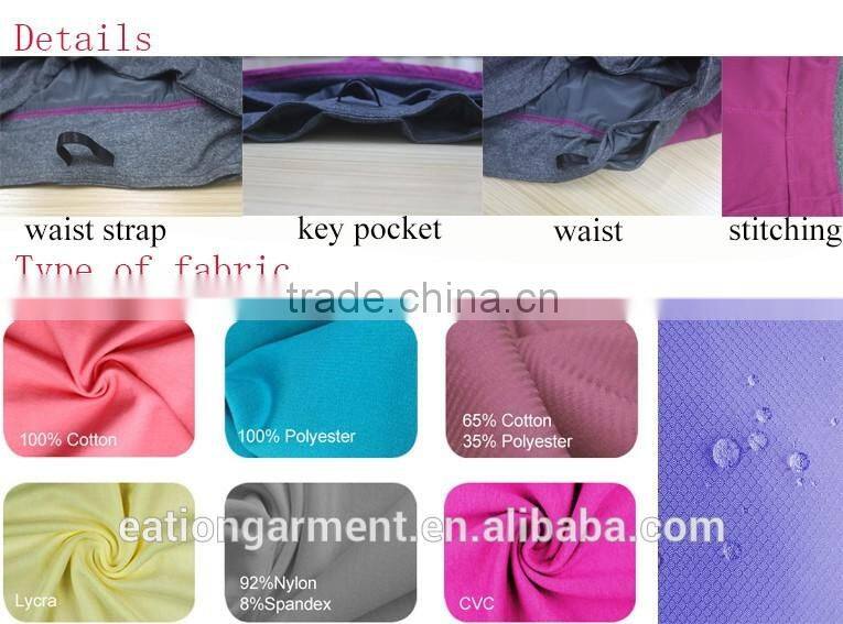 Cheap fitness wear female workout ative shiny fitness Capri pants