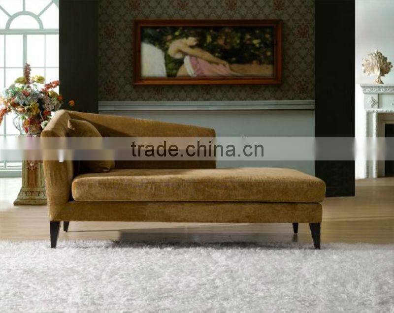 French wooden chaise lounge/hotel chaise