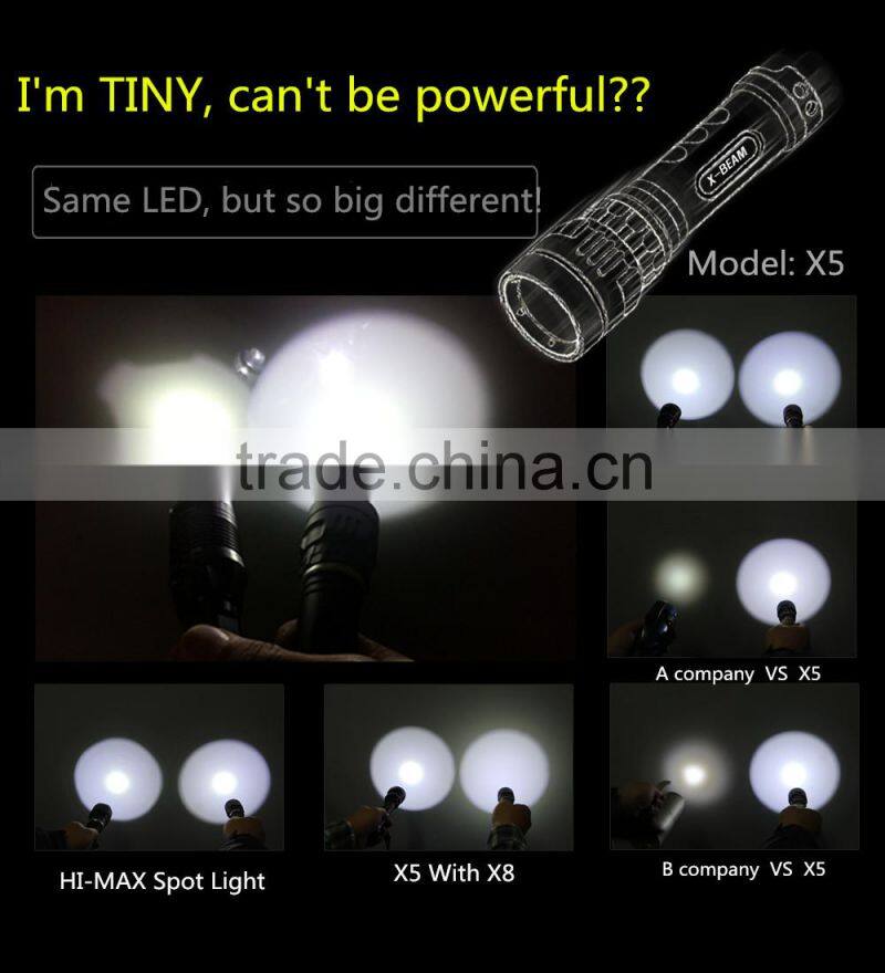 HI-MAX Classic Mini 1000 LM Cr ee LED Diving Flashlight