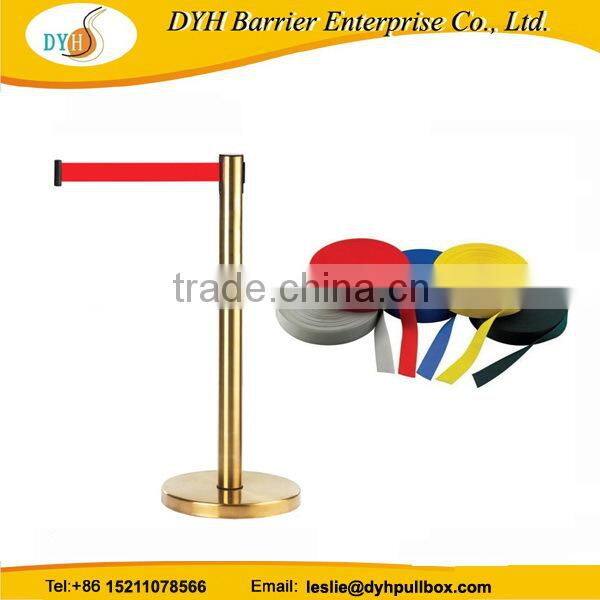 Bottom price crazy selling customized retractable belt barrier