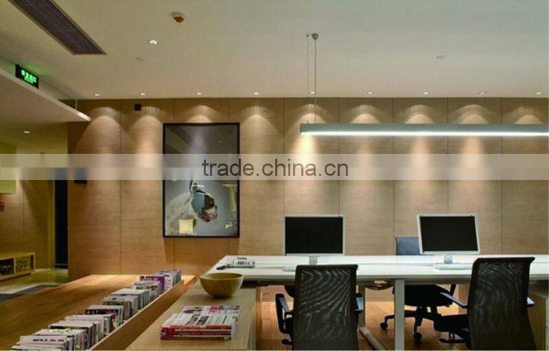 Aluminum LED pendant ceilling profile metal end cap