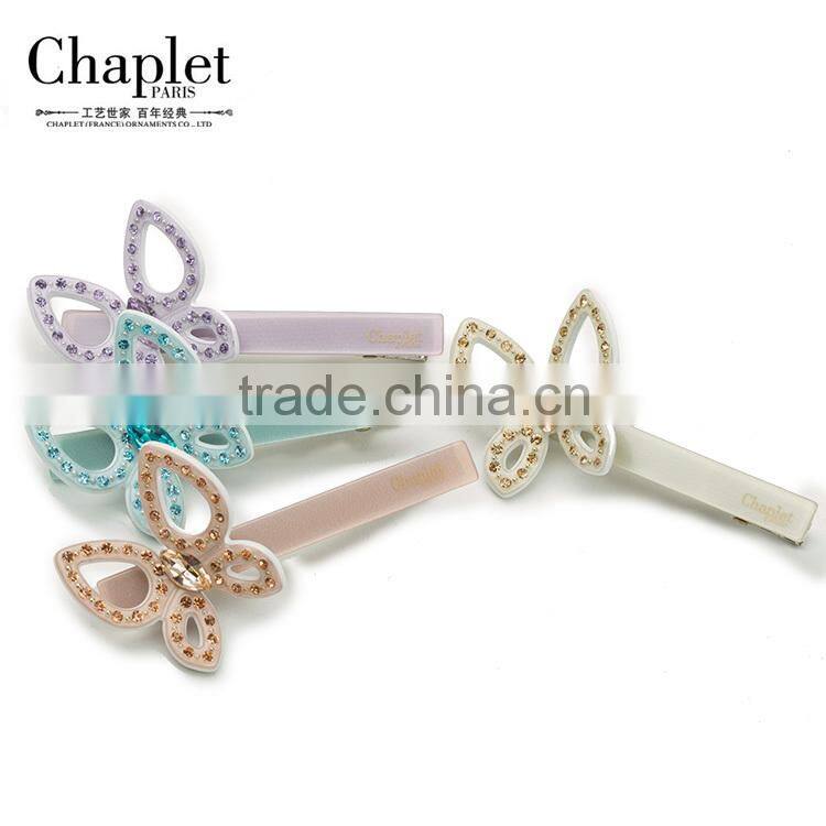Lovely butterfly Hairpin Ribbon bow Hairpin /Child Hair Pin /cute Kids Hair Clips