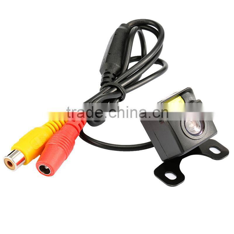 Car Reverse Backup Radar with 4 Parking Sensors+4.3" Car Mirror Monitor +Waterproof car Camera